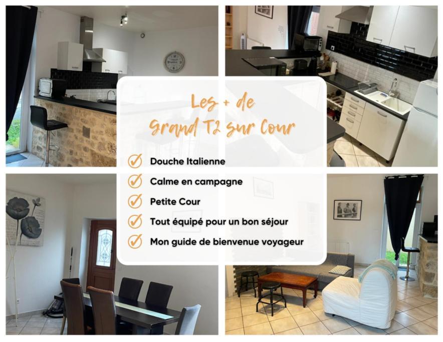 Grand T2 Sur Cour Apartment Aufferville ภายนอก รูปภาพ